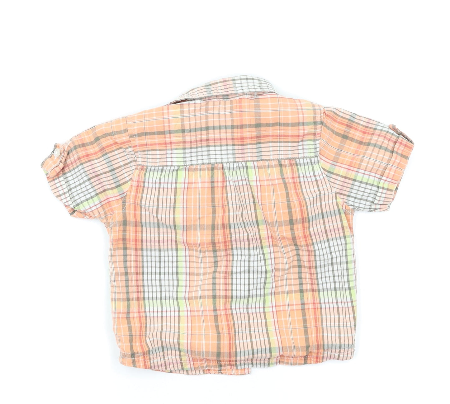 George Baby Multicoloured Check  Basic Button-Up Size 12 Months
