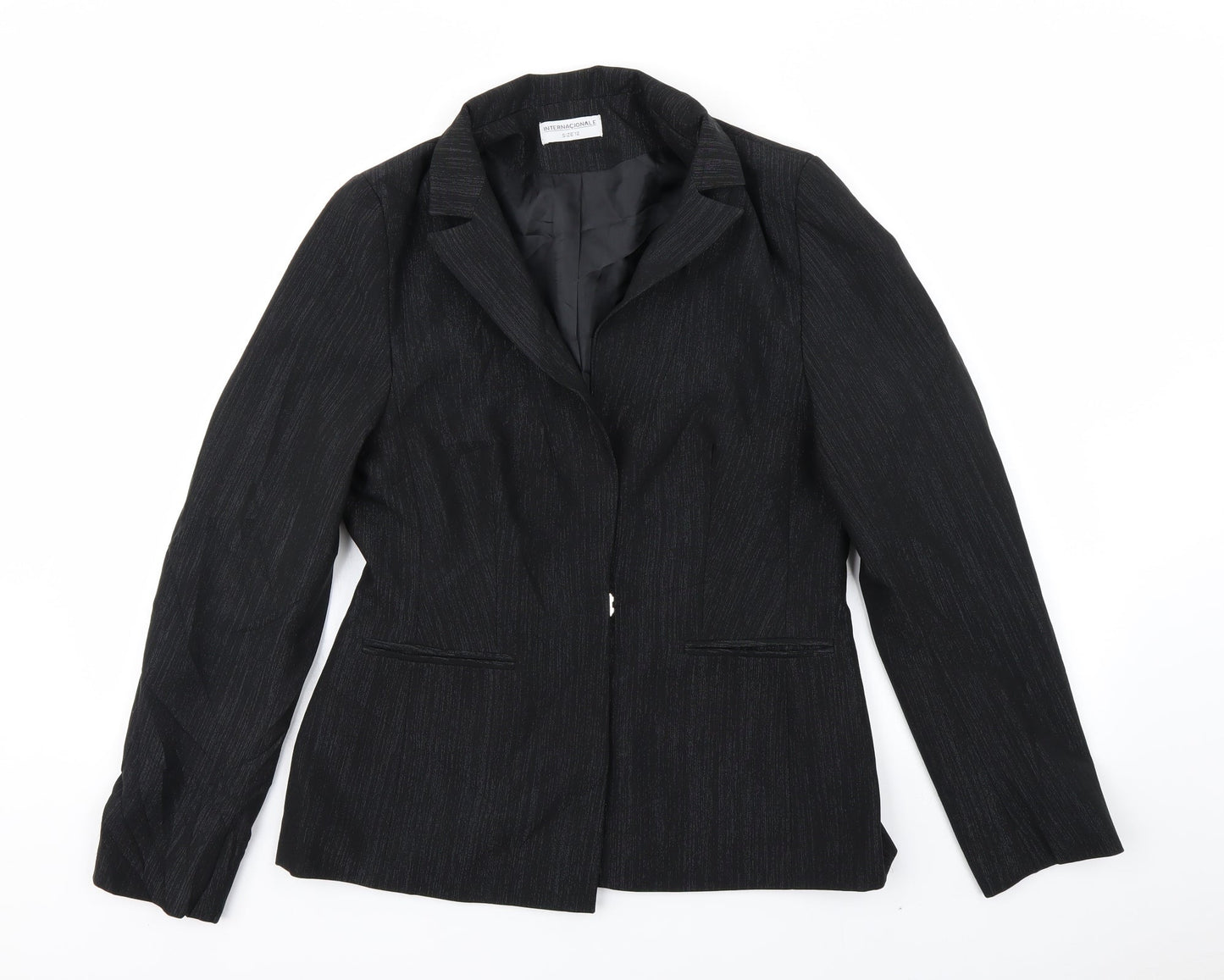 Womens UK Size 12 Internacionale Black Jacket