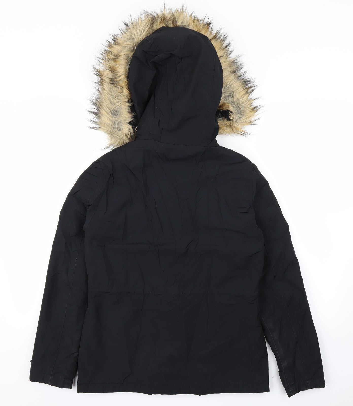 Womens UK Size 6 Topshop Black Pea Coat