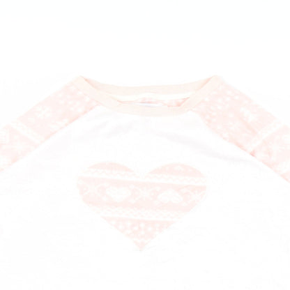 jhon lewis Womens Orange Plaid  Babydoll Pyjama Top Size M