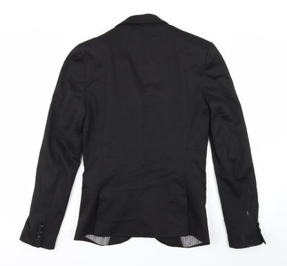 Preworn Womens Black   Jacket Blazer Size S