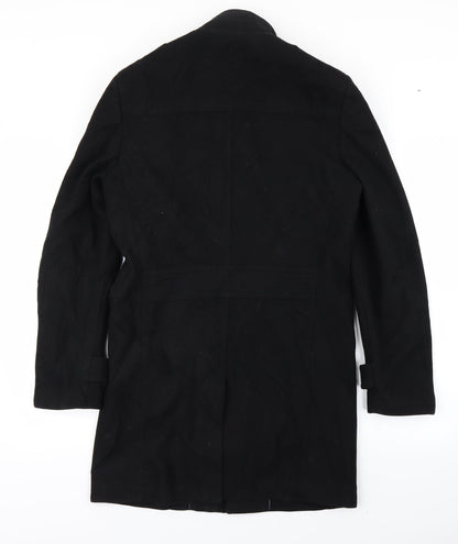 Burton Womens Black   Trench Coat Coat Size S