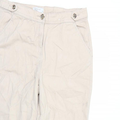 Womens UK Size 10 Papaya Regular Fit  Brown Trousers