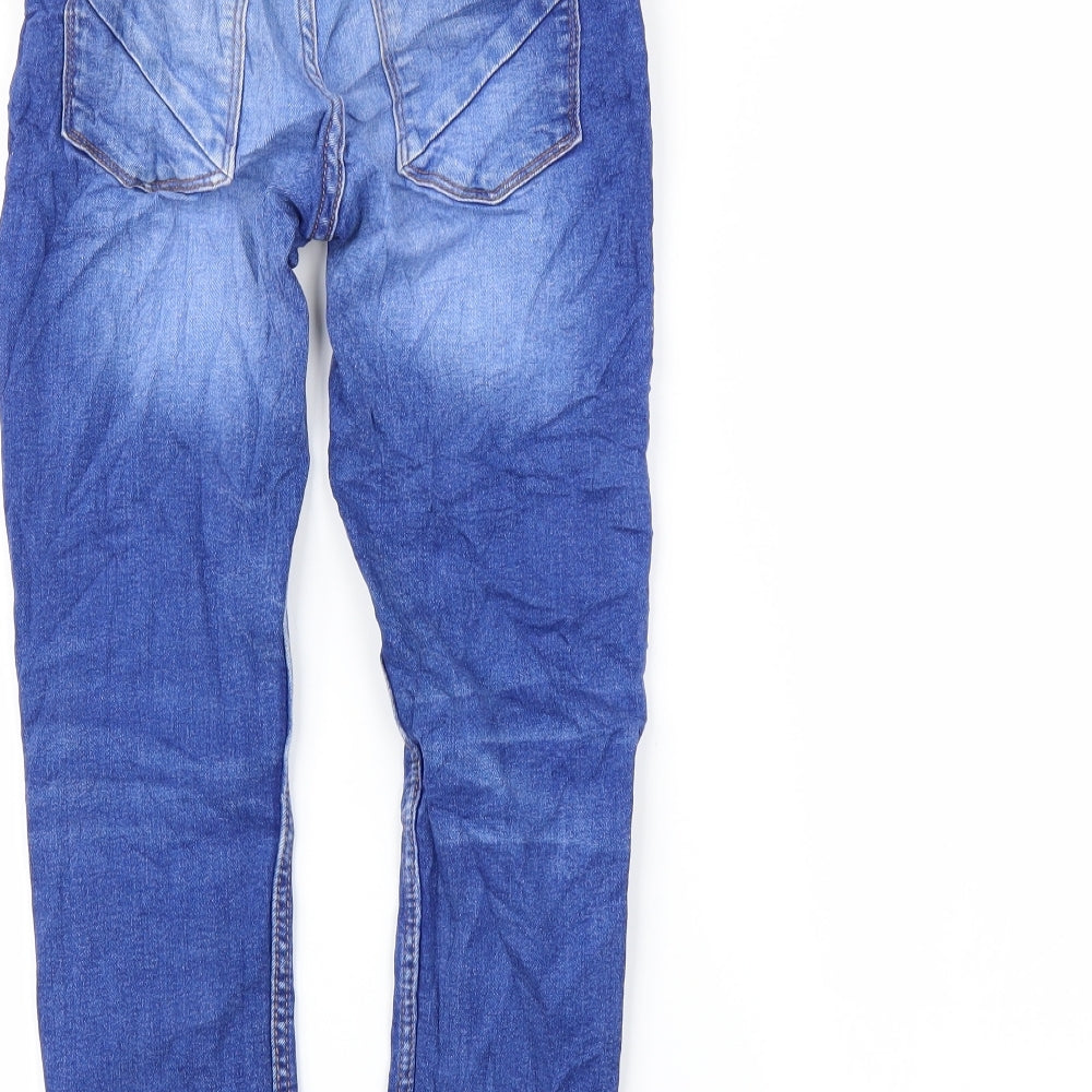 Preworn Girls Blue   Skinny Jeans Size 9 Years