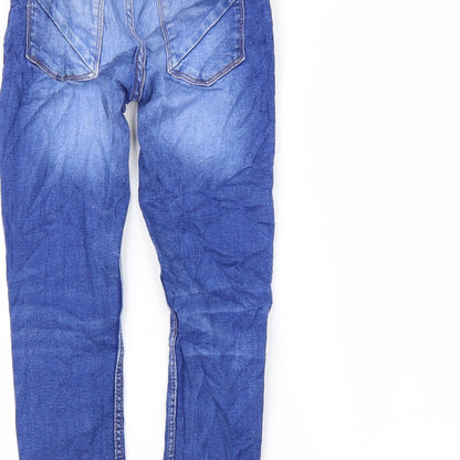 Preworn Girls Blue   Skinny Jeans Size 9 Years