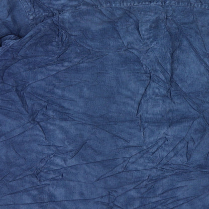 Cotton Republic Mens Blue    Polo Size 14