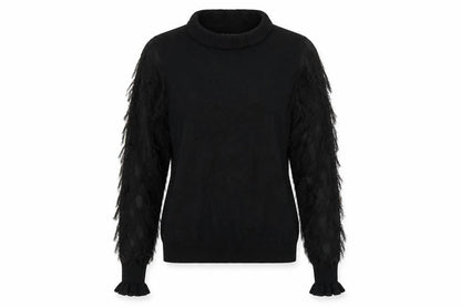 Womens UK Size S New Look Black Basic Blouse