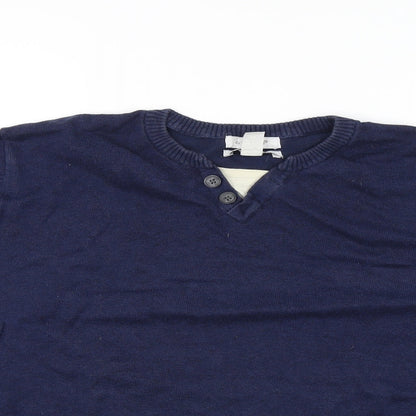 Cedar Wood State Mens Blue   Pullover Jumper Size XL