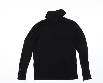 Womens UK Size 12 M&Co Black Pullover Jumper