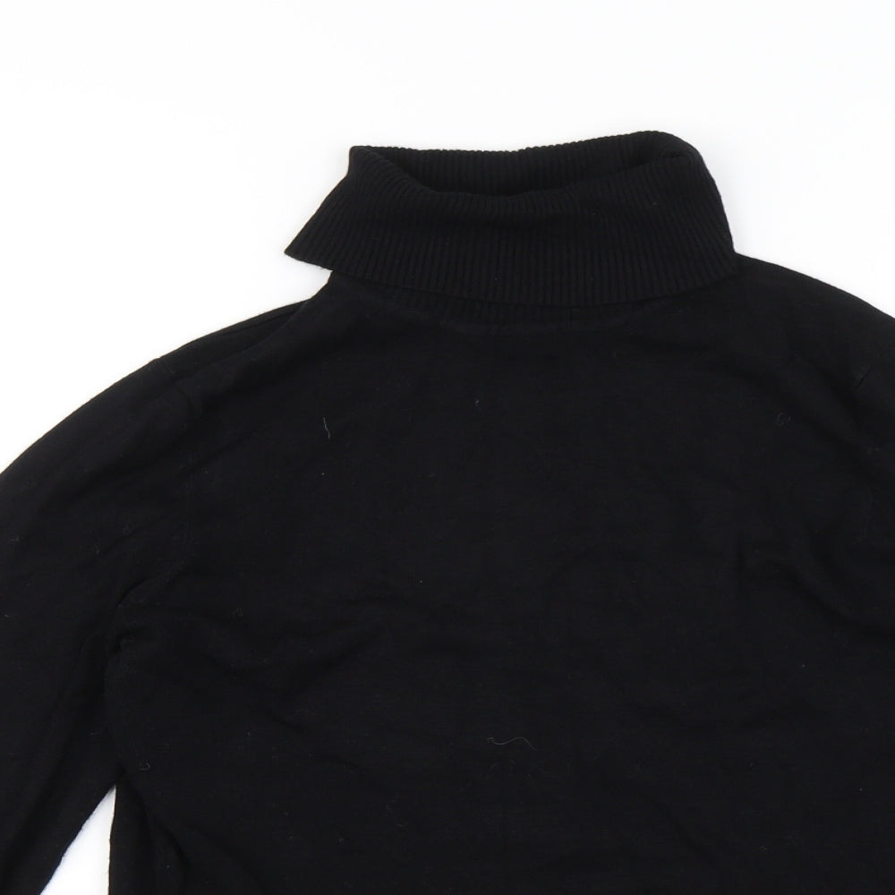 Womens UK Size 12 M&Co Black Pullover Jumper