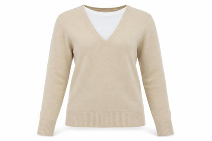 M&Co Womens Beige   Pullover Jumper Size S