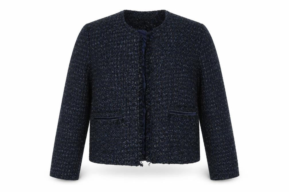 Womens UK Size 14 Damart Blue Jacket