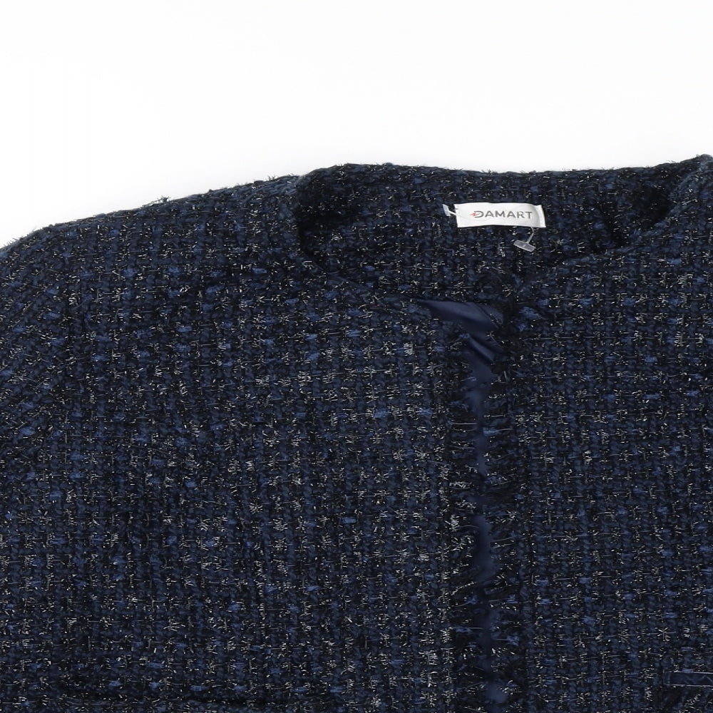 Womens UK Size 14 Damart Blue Jacket