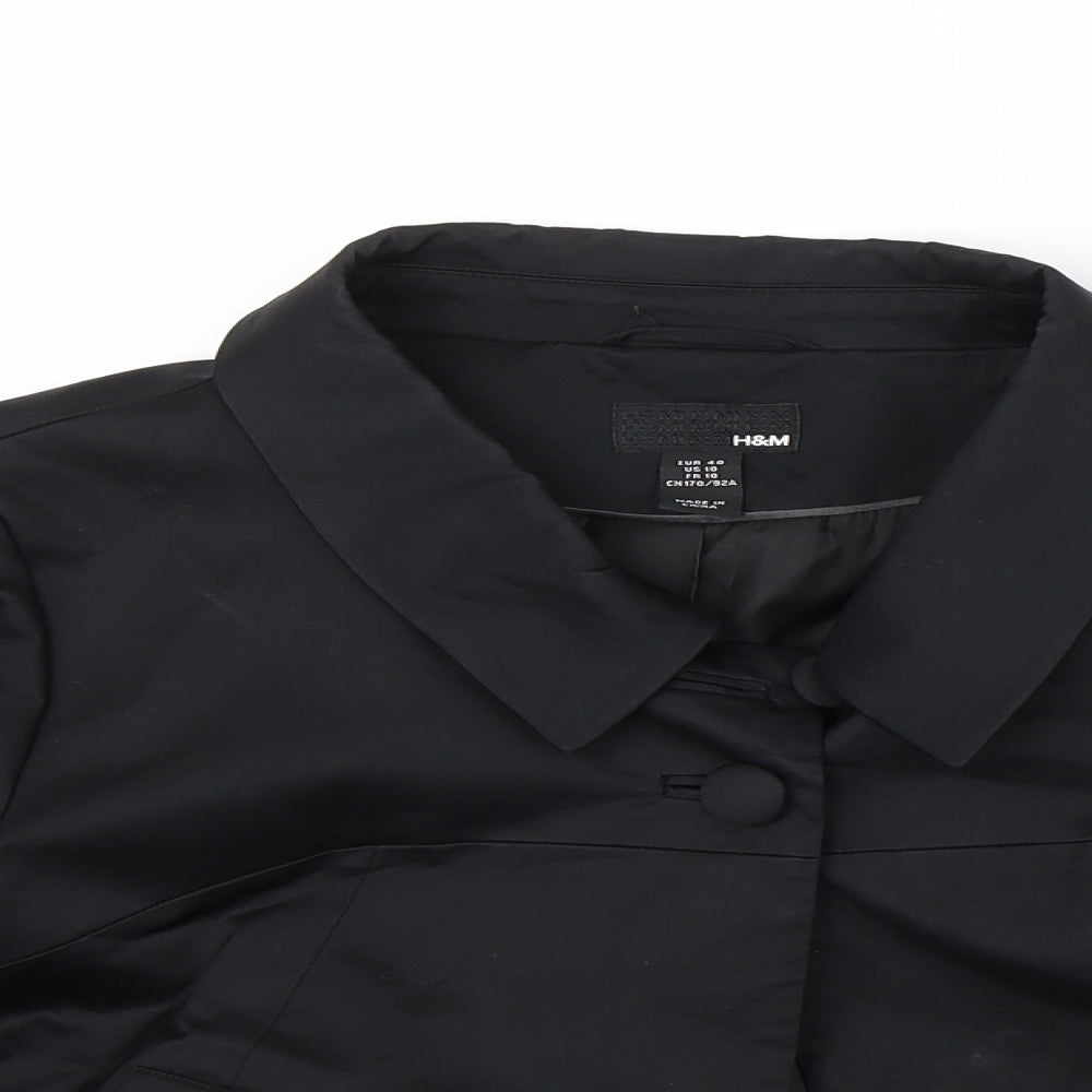 H&M Womens Black   Jacket  Size 12