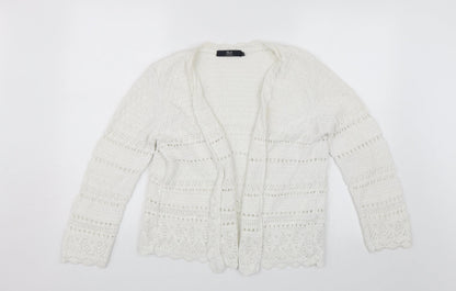 Womens UK Size M Isle White Jacket