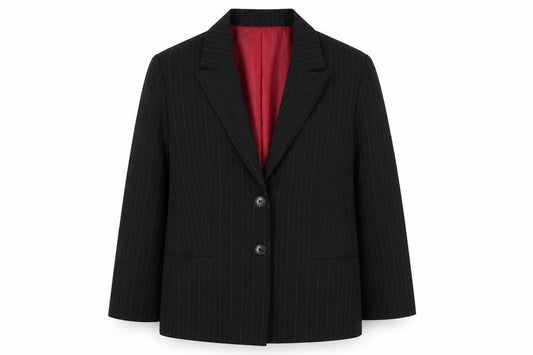 Womens UK Size 20 AMARANTO Regular Black Blazer