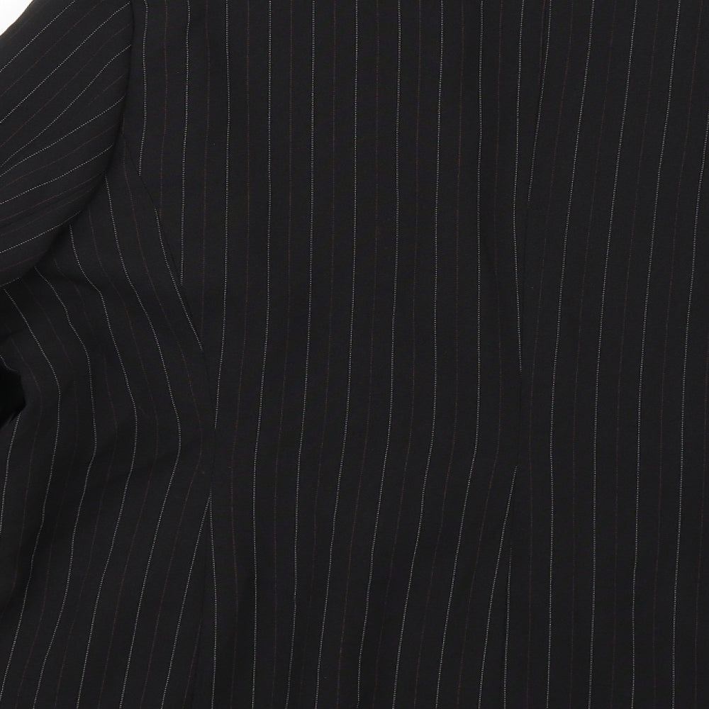 Womens UK Size 20 AMARANTO Regular Black Blazer