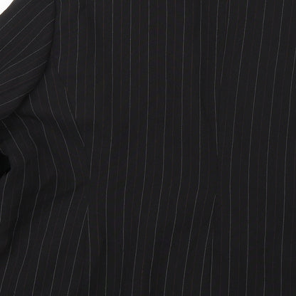 Womens UK Size 20 AMARANTO Regular Black Blazer