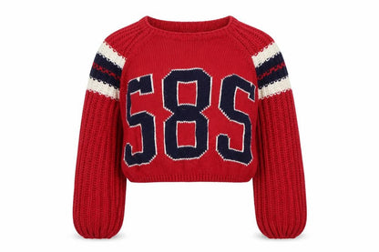 Bagaj Womens Red   Pullover Jumper Size S  - 585