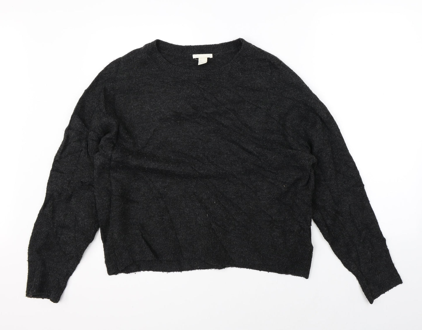 H&M Mens Grey   Pullover Jumper Size S