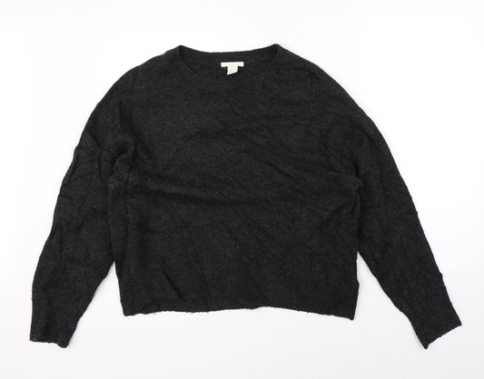 H&M Mens Grey   Pullover Jumper Size S