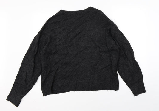 H&M Mens Grey   Pullover Jumper Size S