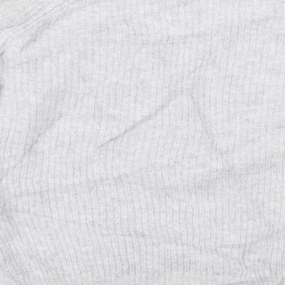 Womens UK Size M Marks & Spencer Grey Pullover Jumper
