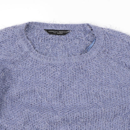 Dorothy Perkins Womens Blue   Pullover Jumper Size 8