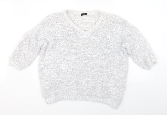 F&F Womens Grey   Pullover Jumper Size 16