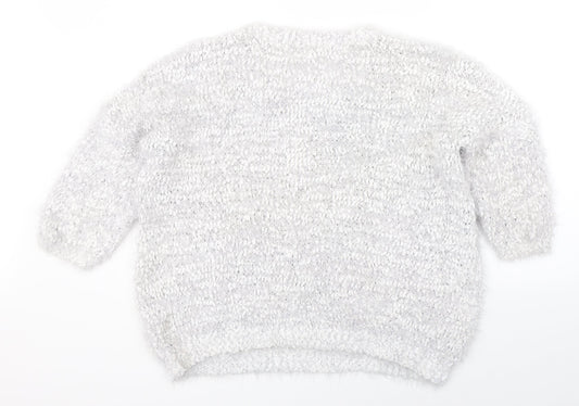 F&F Womens Grey   Pullover Jumper Size 16