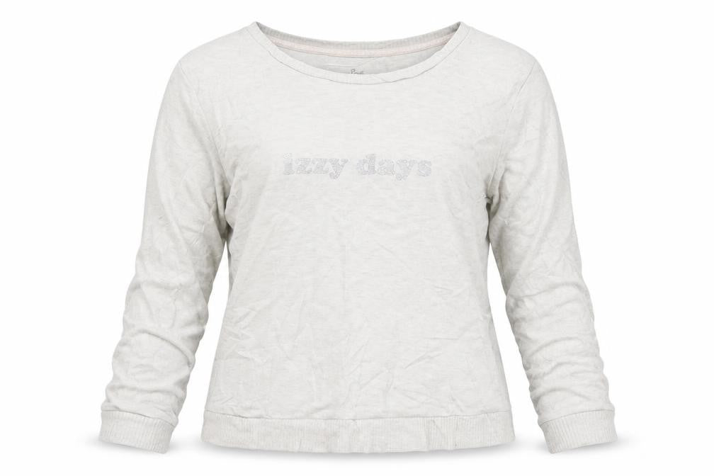 Womens UK Size 12 Love To Lounge Grey Pullover Jumper