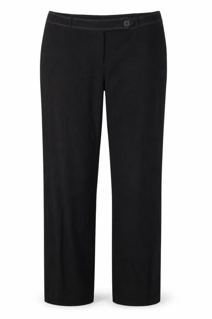 Womens UK Size 12 Dorothy Perkins Regular Fit Dress Pants Black Trousers