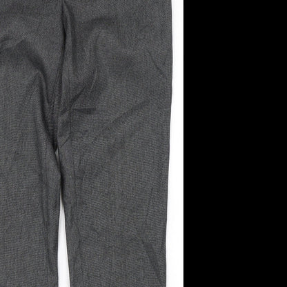 Womens UK Size 16 Preworn Regular Fit  Grey Trousers