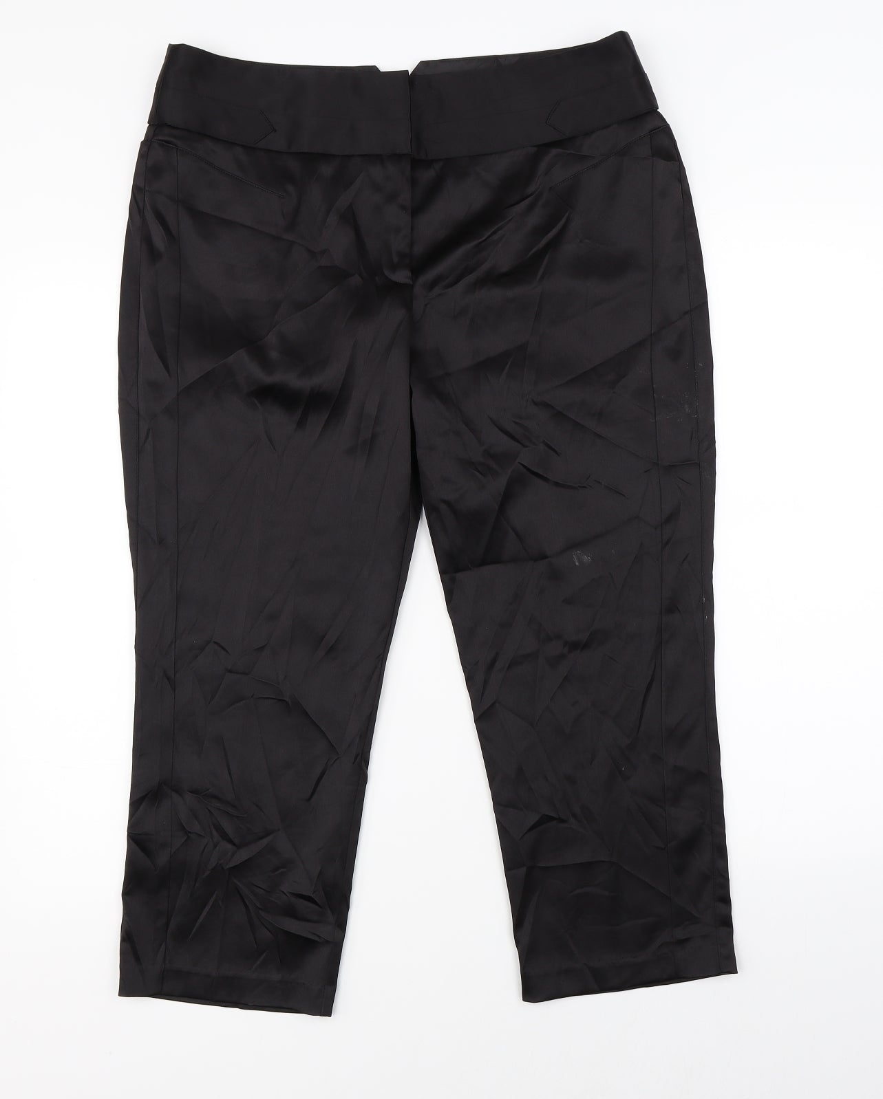 Nexy Womens Black   Trousers  Size 14 L21 in