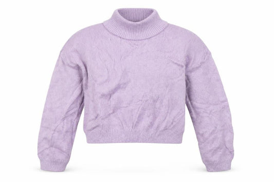 Nasty Gal Womens Purple  Knit Pullover Jumper Size M