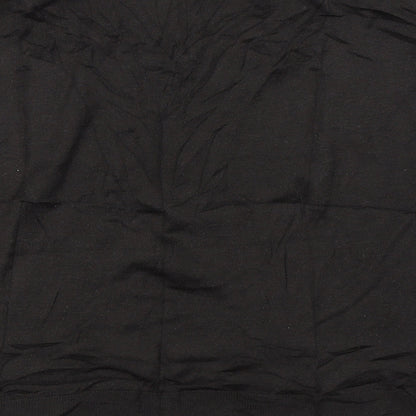 Womens UK Size S H&M Black Basic Blouse