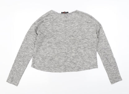 Womens UK Size M FB Sister Grey Pullover Jumper