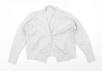 Womens UK Size S Grace & Mila Grey Cardigan Jumper