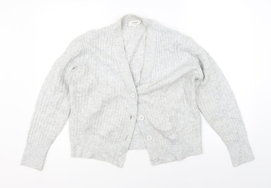 Womens UK Size S Grace & Mila Grey Cardigan Jumper