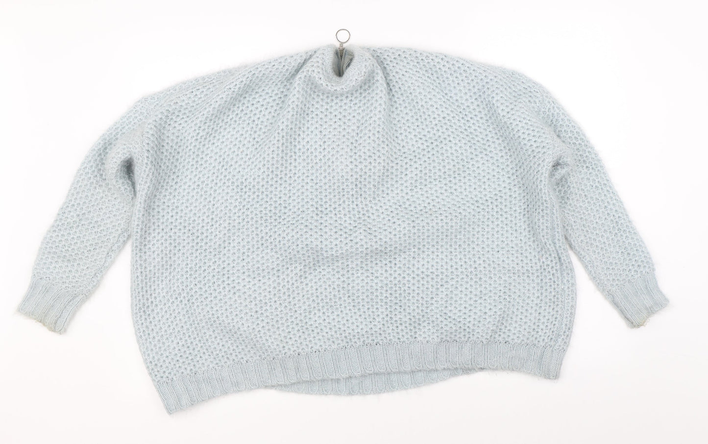 QED London Womens Blue  Knit Pullover Jumper Size S