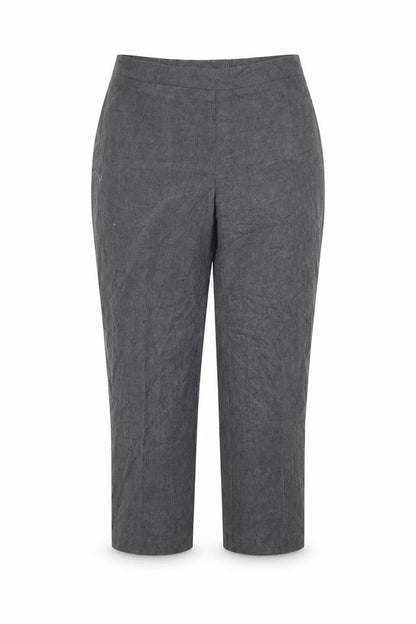 Isle Womens Grey   Trousers  Size 14 L23 in