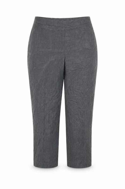 Isle Womens Grey   Trousers  Size 14 L23 in