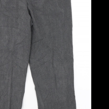 Isle Womens Grey   Trousers  Size 14 L23 in