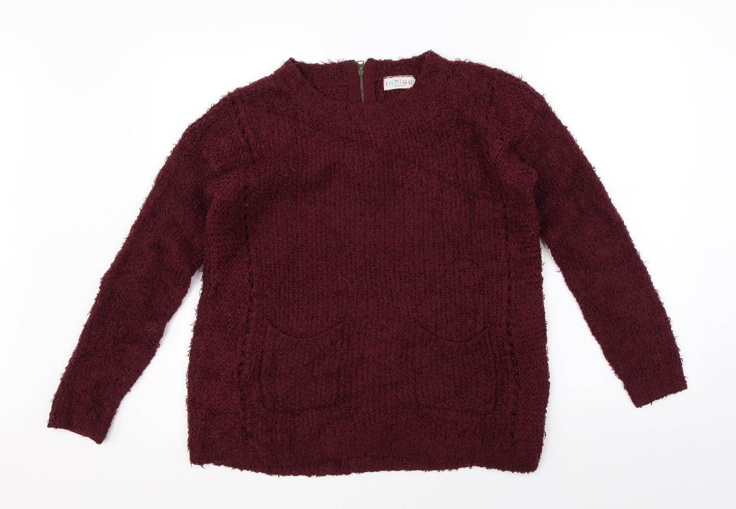 Marks & Spencer Womens Purple   Pullover Jumper Size 8