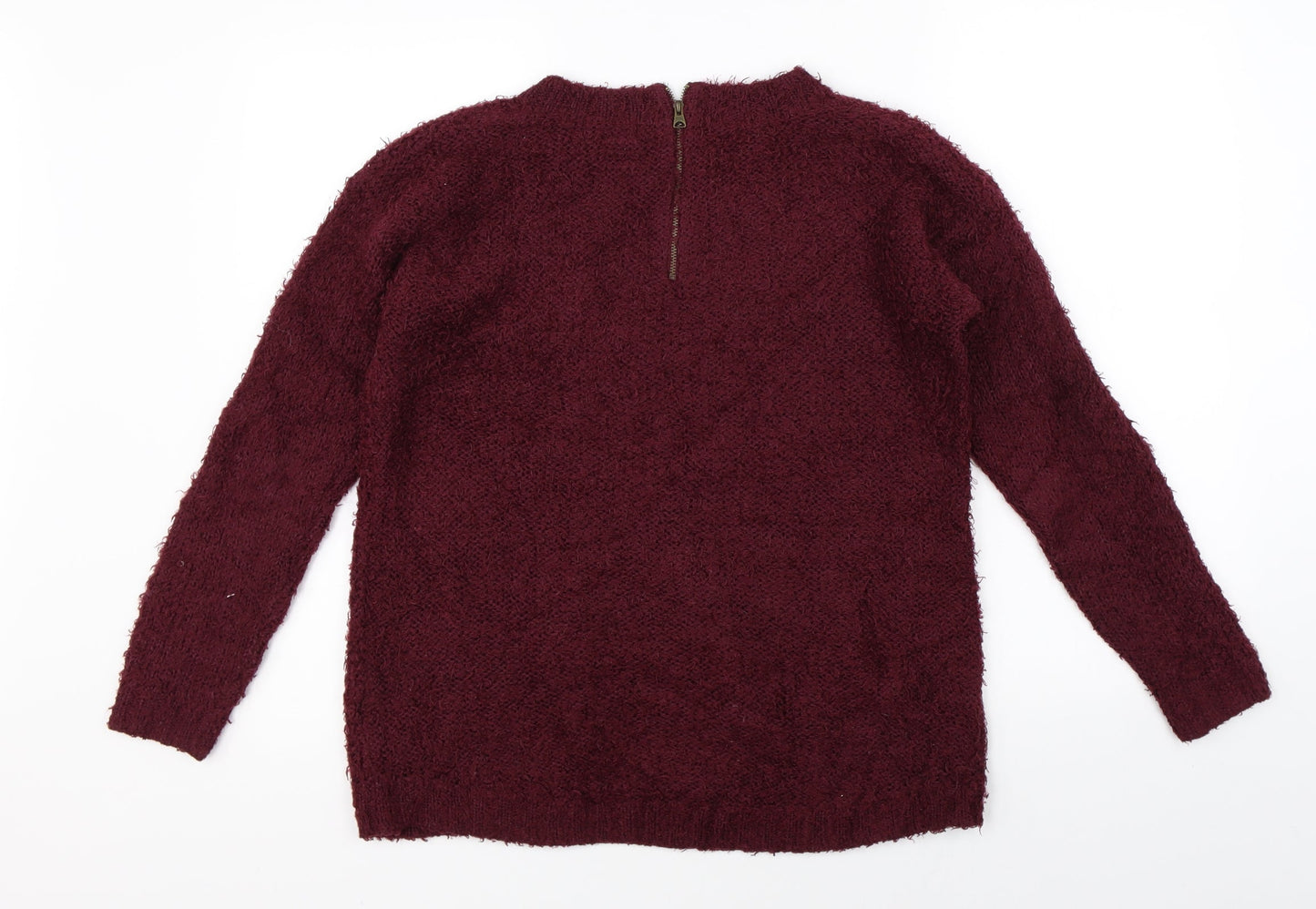 Marks & Spencer Womens Purple   Pullover Jumper Size 8