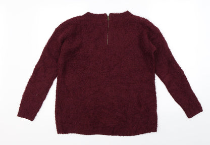 Marks & Spencer Womens Purple   Pullover Jumper Size 8