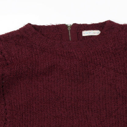Marks & Spencer Womens Purple   Pullover Jumper Size 8