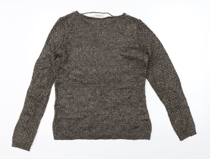 Canada Womens Brown   Pullover Jumper Size S