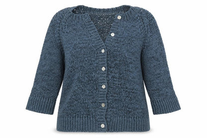 Naughty Womens Blue   Cardigan Jumper Size 14