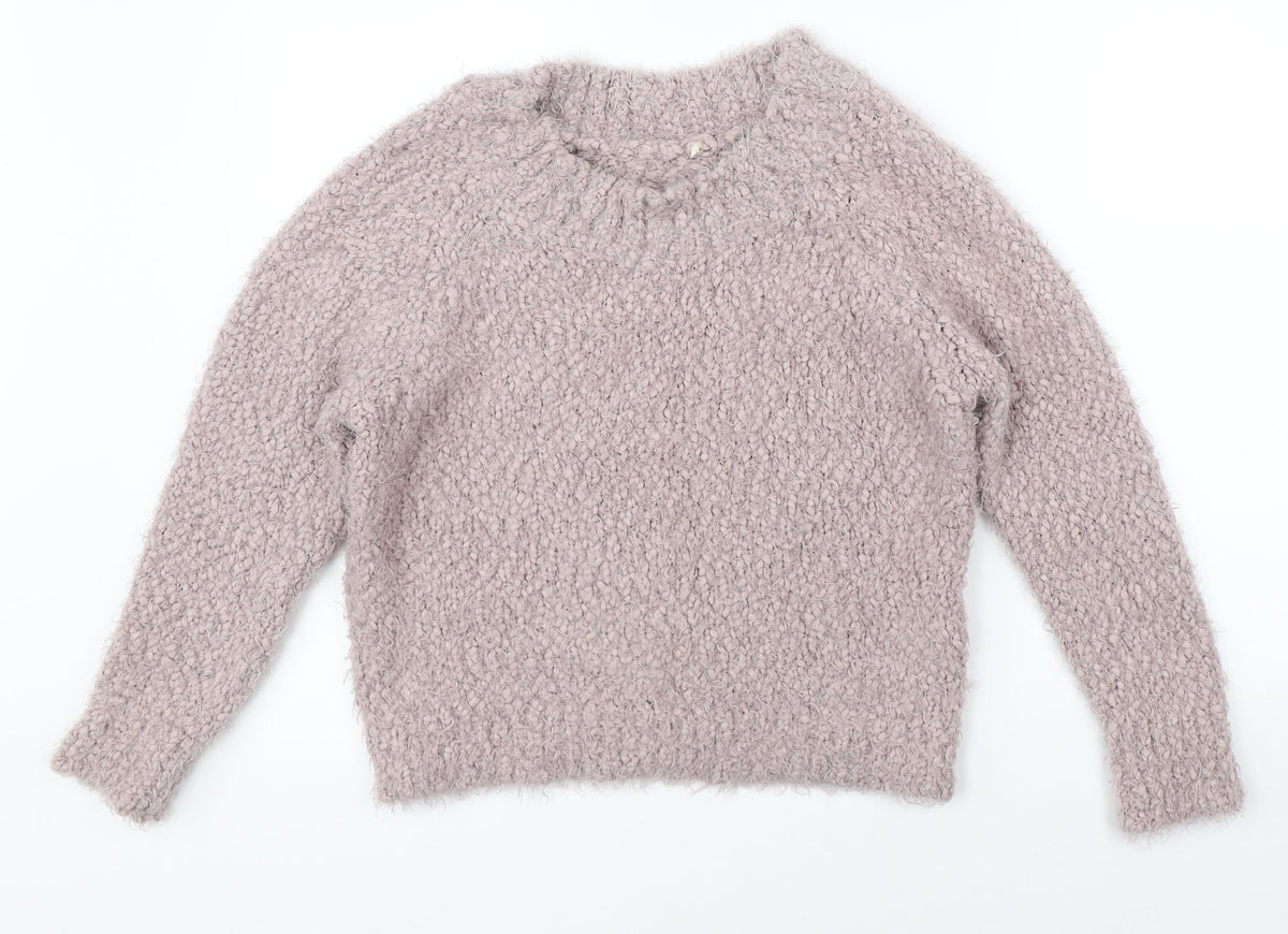 Marks & Spencer Womens Pink  Knit Pullover Jumper Size 8